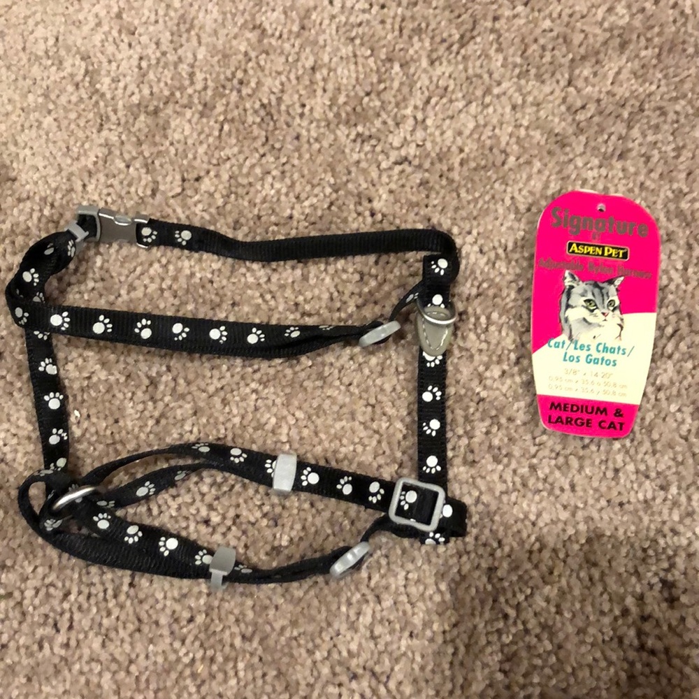 Adjustable Nylon Harness for Cats 🐈‍⬛